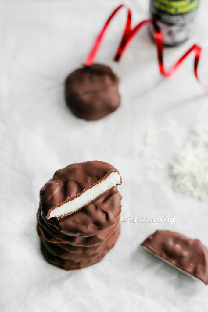 Cut open Peppermint Patty.