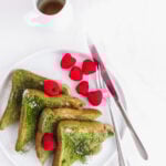 All-Natural Pandan French Toast3 | Sift & Simmer