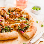 Peking Duck Pizza with Caramelized Onions Hoisin Sauce3 | Sift & Simmer