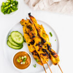 Chicken Satay with SunButter Satay Sauce2