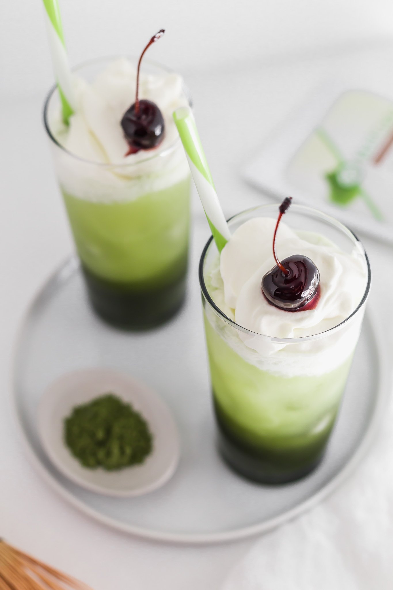 Matcha Cream Soda-image