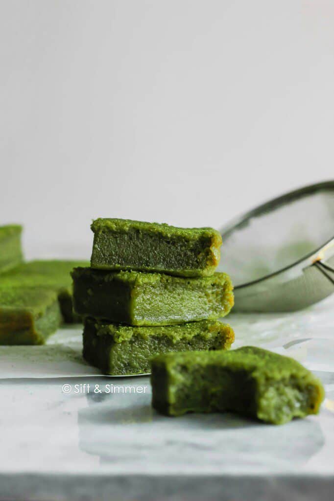 Matcha Brownie Mochi (Brochi)-image