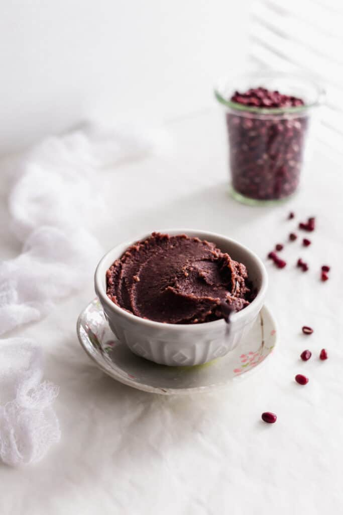 sweet azuki red bean paste