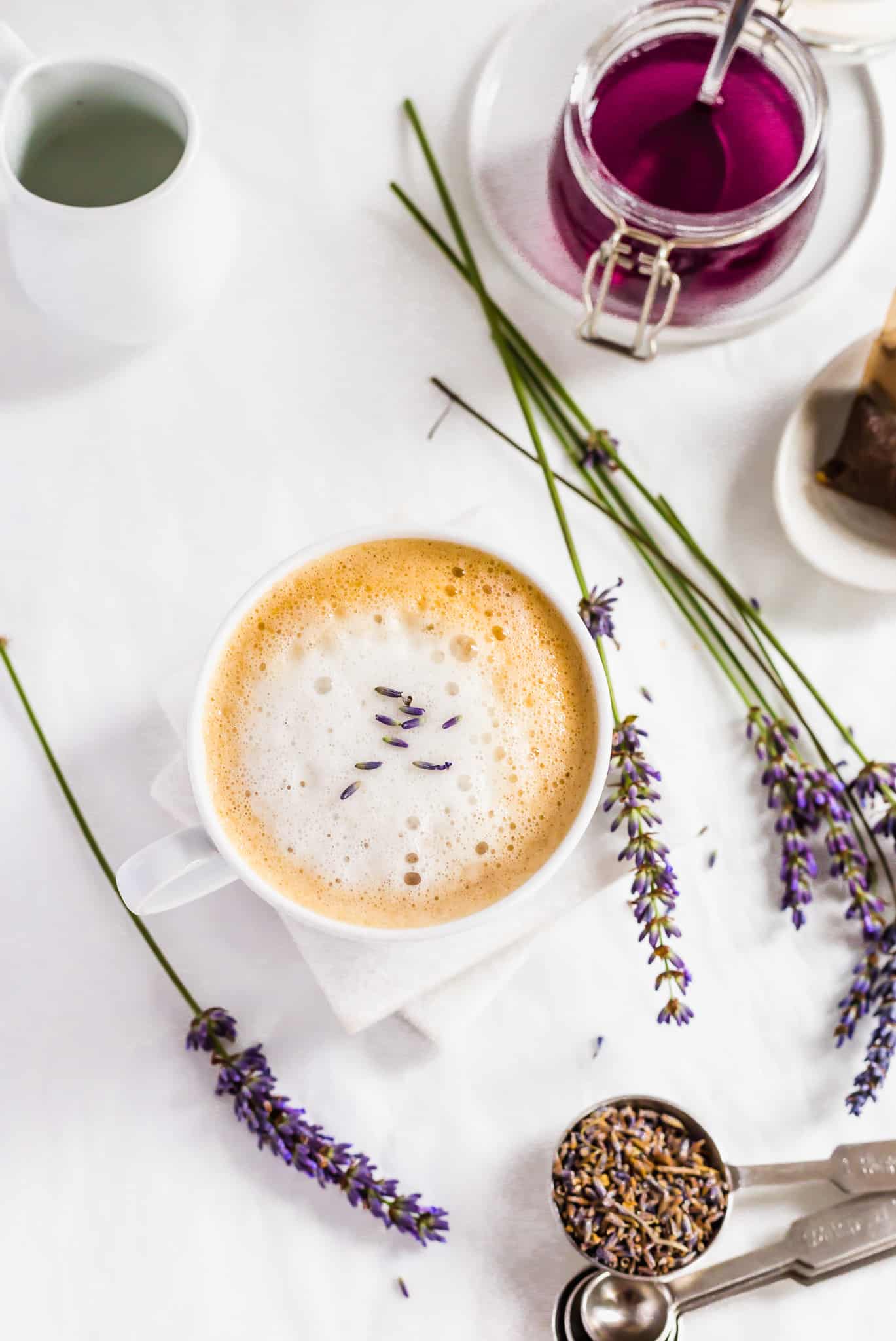 Lavender Earl Grey Tea Latte/London Fog | Sift & Simmer