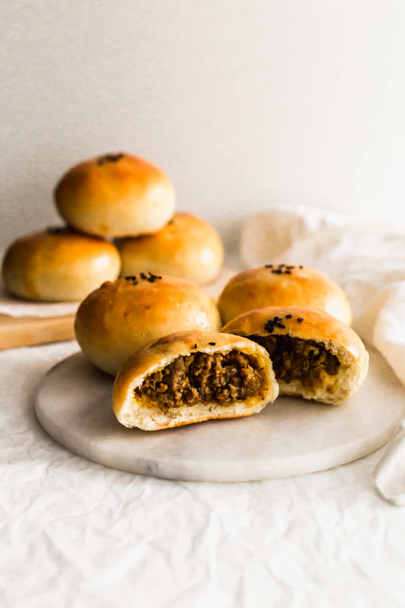 Chinese Curry Beef Buns-image