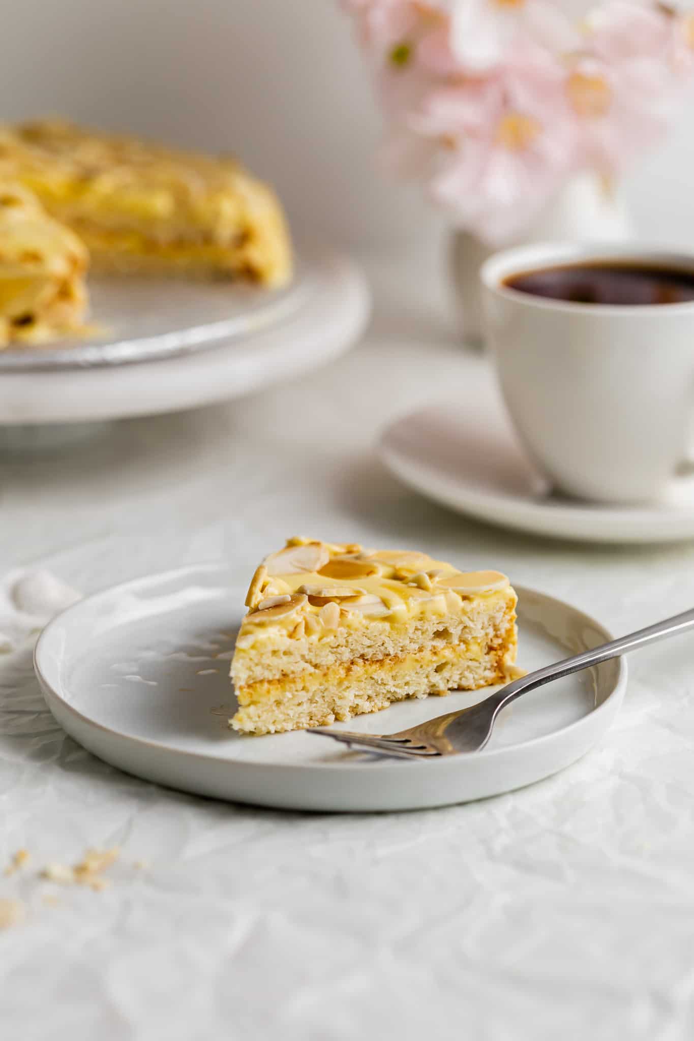 Baking Swedish Almond Cake