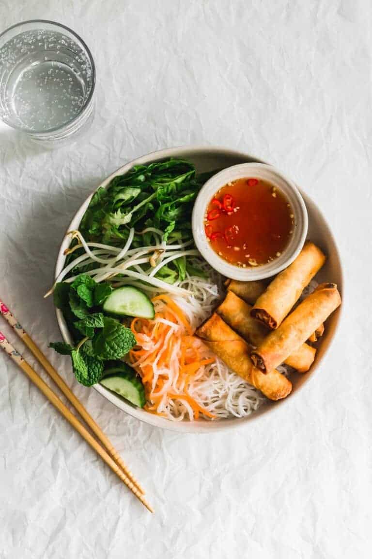 Crispy Net Spring Rolls | Sift & Simmer