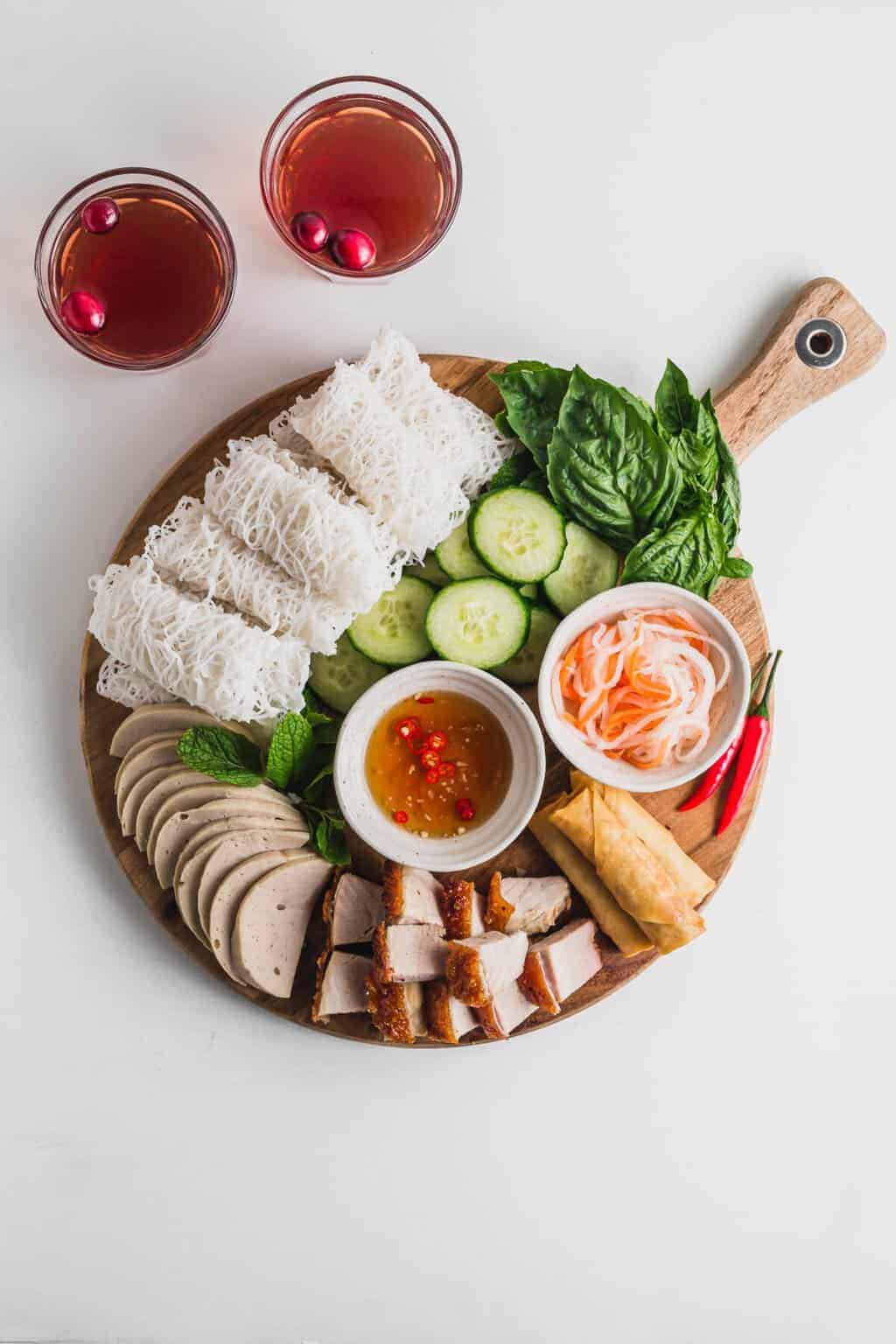 Crispy Net Spring Rolls | Sift & Simmer