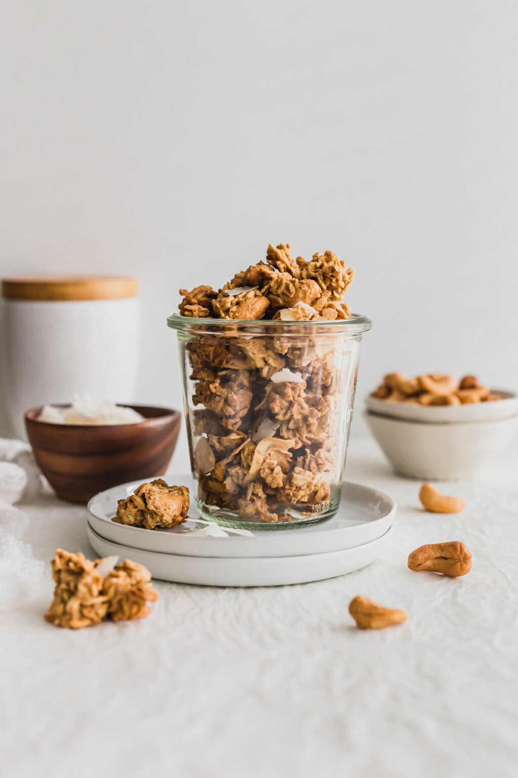 Coconut & Cashew Butter Granola (Nature's Path Copycat Recipe) Sift
