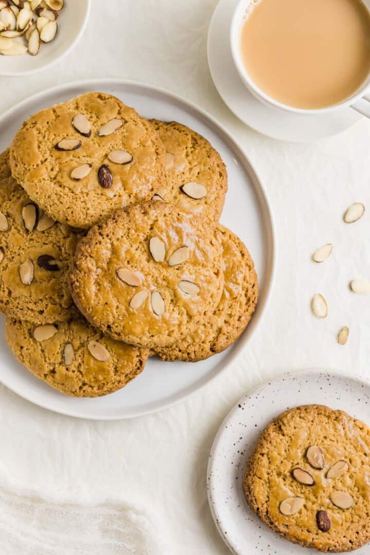 Chinese Almond Cookies | Sift & Simmer
