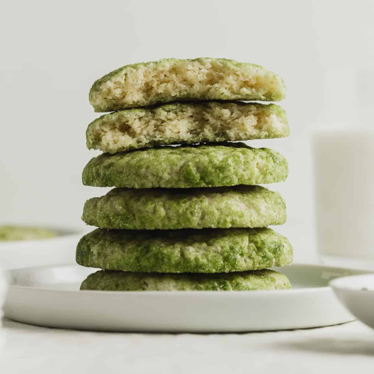 Matcha Snickerdoodle Cookies | Sift & Simmer