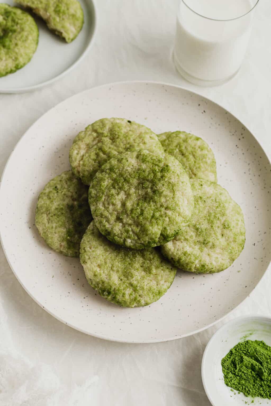 Matcha Snickerdoodle Cookies | Sift & Simmer