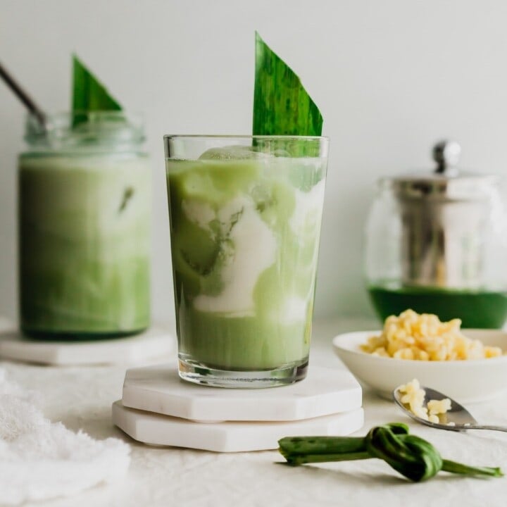 Pandan Coconut Milk Tea | Sift & Simmer