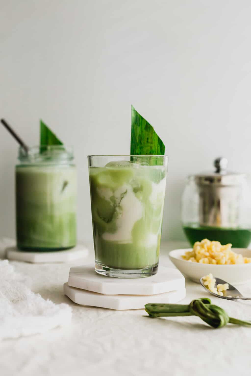 Pandan Coconut Milk Tea | Sift & Simmer