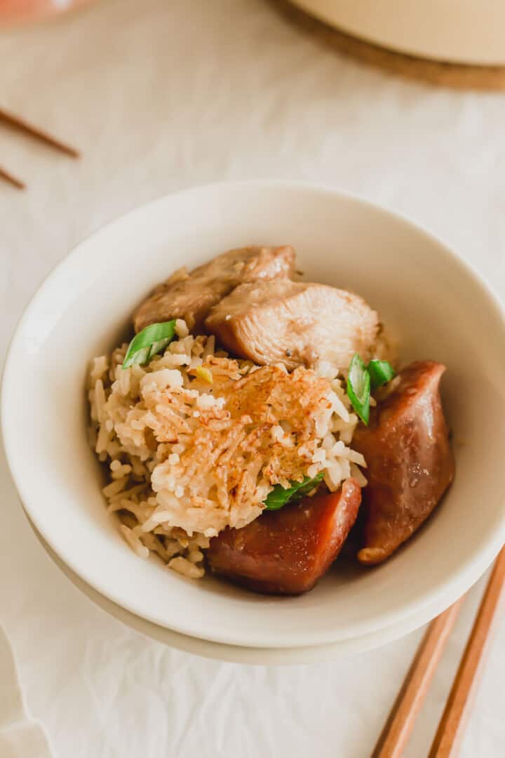 Chicken Rice Recipe Using Rice Cooker Claypot Chicken Rice (Using Rice Cooker) | Sift & Simmer