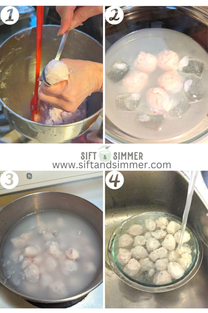 Chinese Fish Cakes/Fish Balls From Homemade Fish Paste (魚餅/魚丸/魚漿