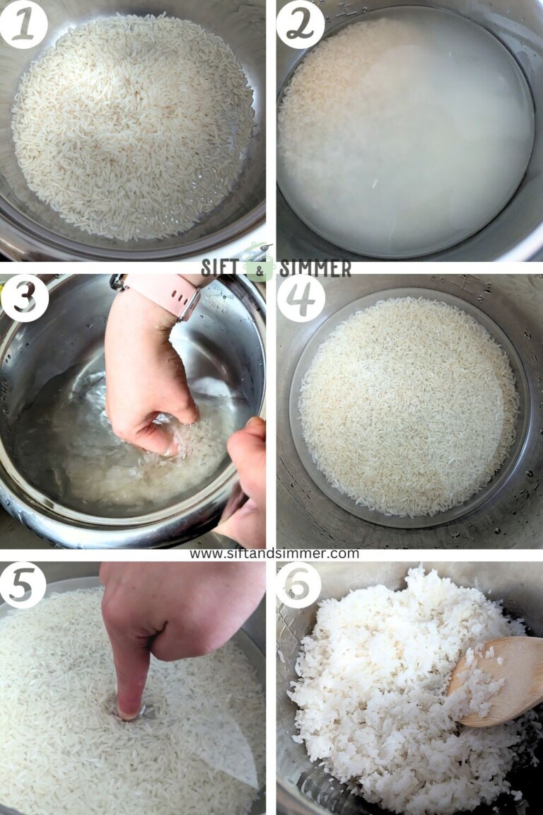 How to Cook Steamed Rice (Using Rice Cooker) | Sift & Simmer