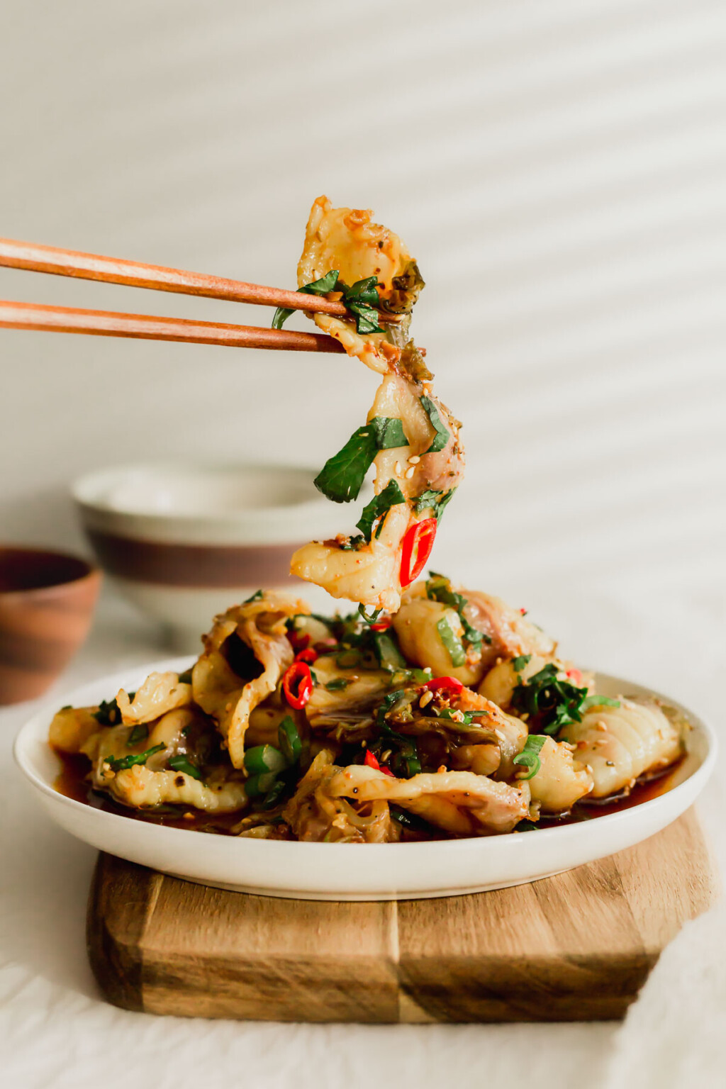 Chinese Chilled Fish in Chili Sauce | Sift & Simmer
