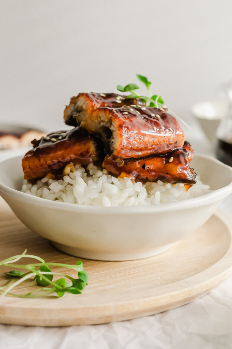 Unagi Don (Japanese Grilled Eel Rice Bowl) | Sift & Simmer